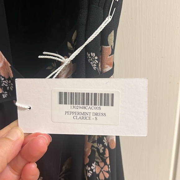 BNWT REFORMATION PEPPERMINT DRESS XS - Picture 6 of 7